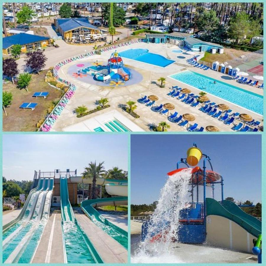 Sbvacances Tout Confort 2Ch Et 1Sdb, Environnement Calme Et Verdoyant Dans Camping 4 Etoiles Saint-Julien-en-Born Luaran gambar
